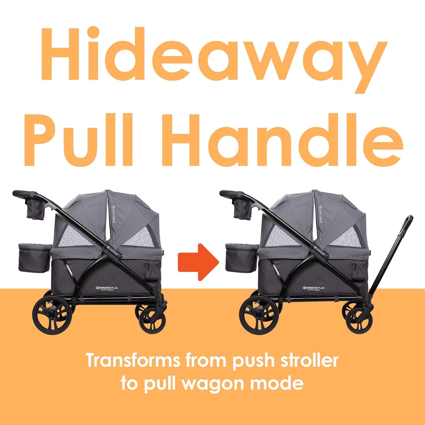 Baby Trend Expedition Stroller Wagon, Liberty Midnight