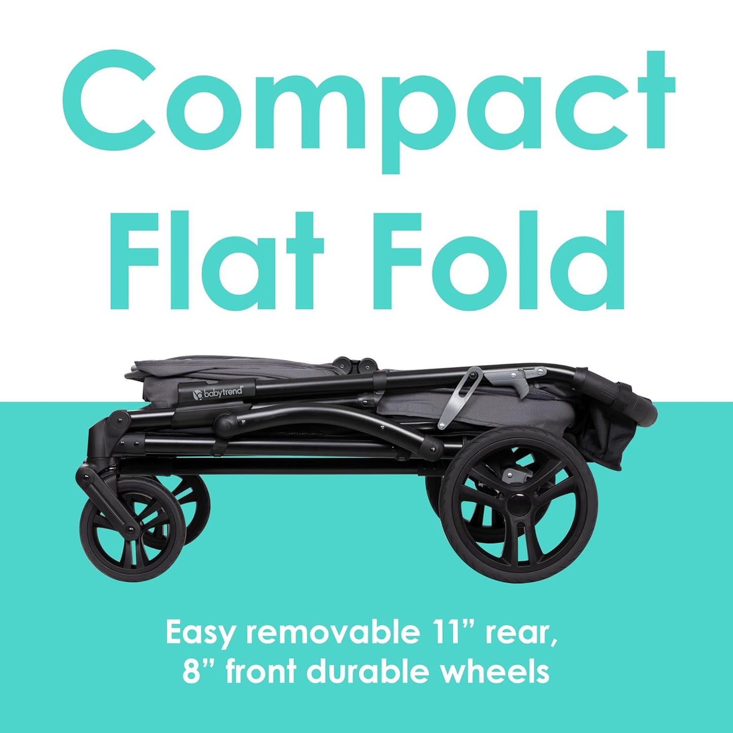 Baby Trend Expedition Stroller Wagon, Liberty Midnight
