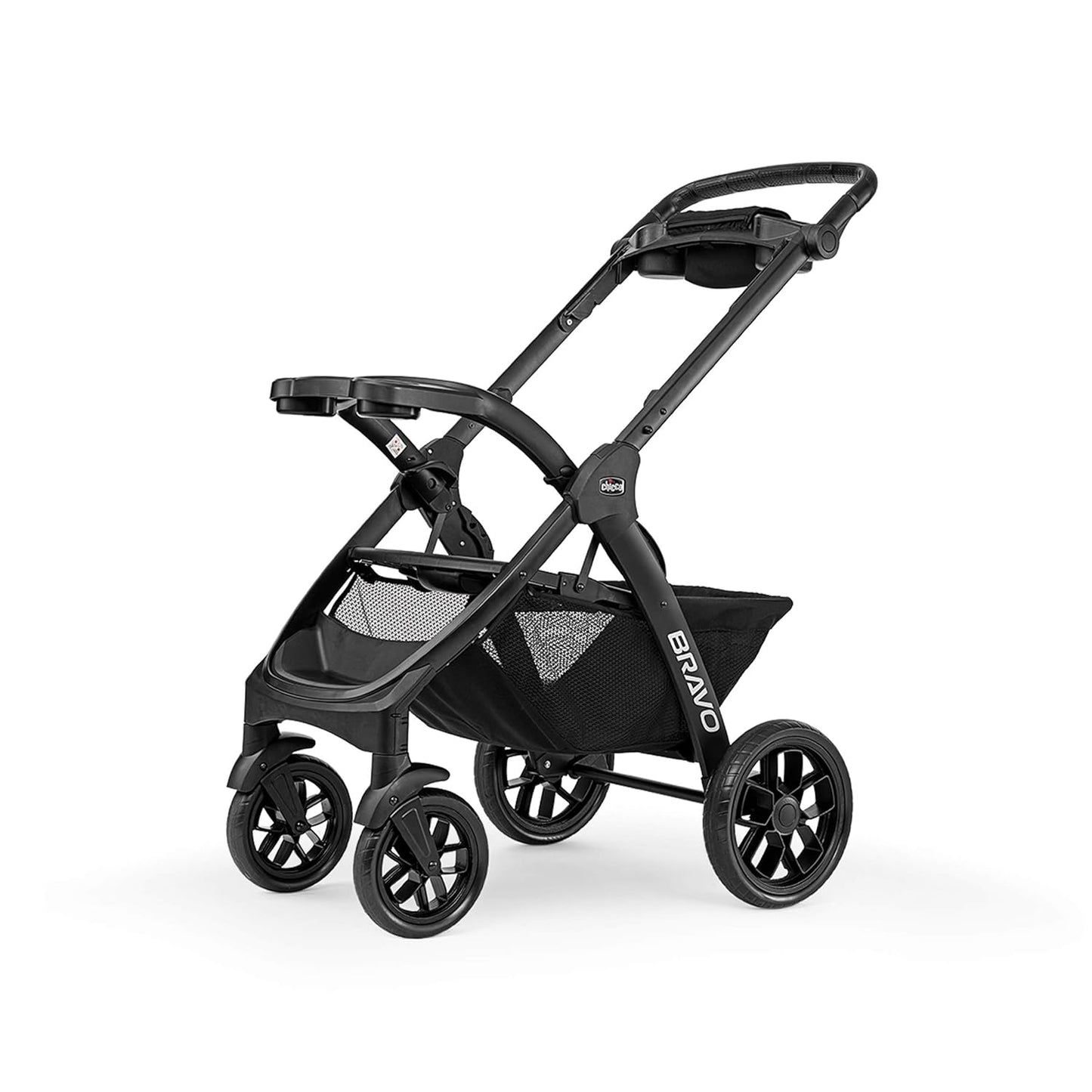 Chicco Bravo 3-in-1 Trio Travel System, Bravo Quick-Fold Stroller with KeyFit 30 Infant Car Seat and Base, Car Seat and Stroller Combo | Camden/Black