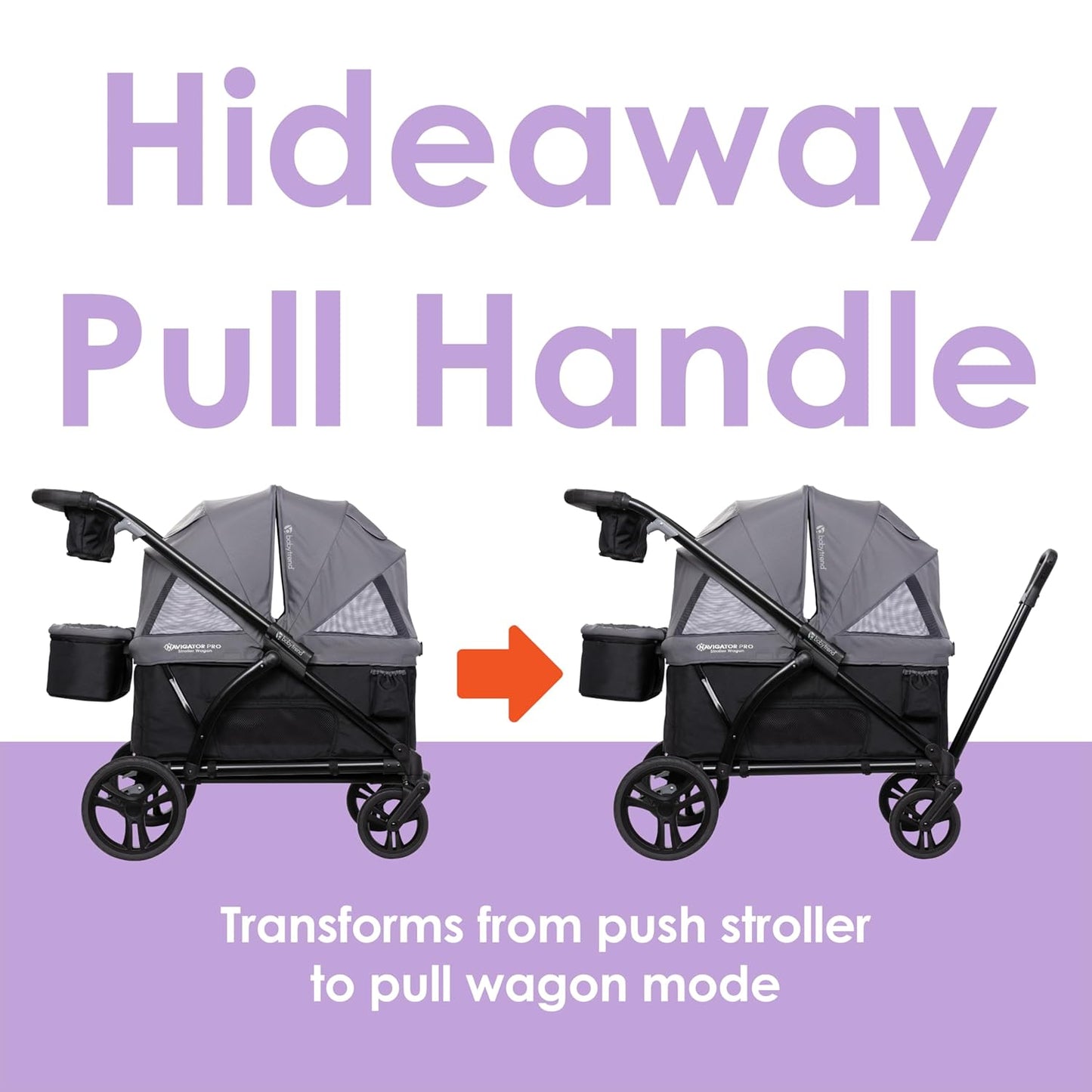Baby Trend Expedition Stroller Wagon, Liberty Midnight