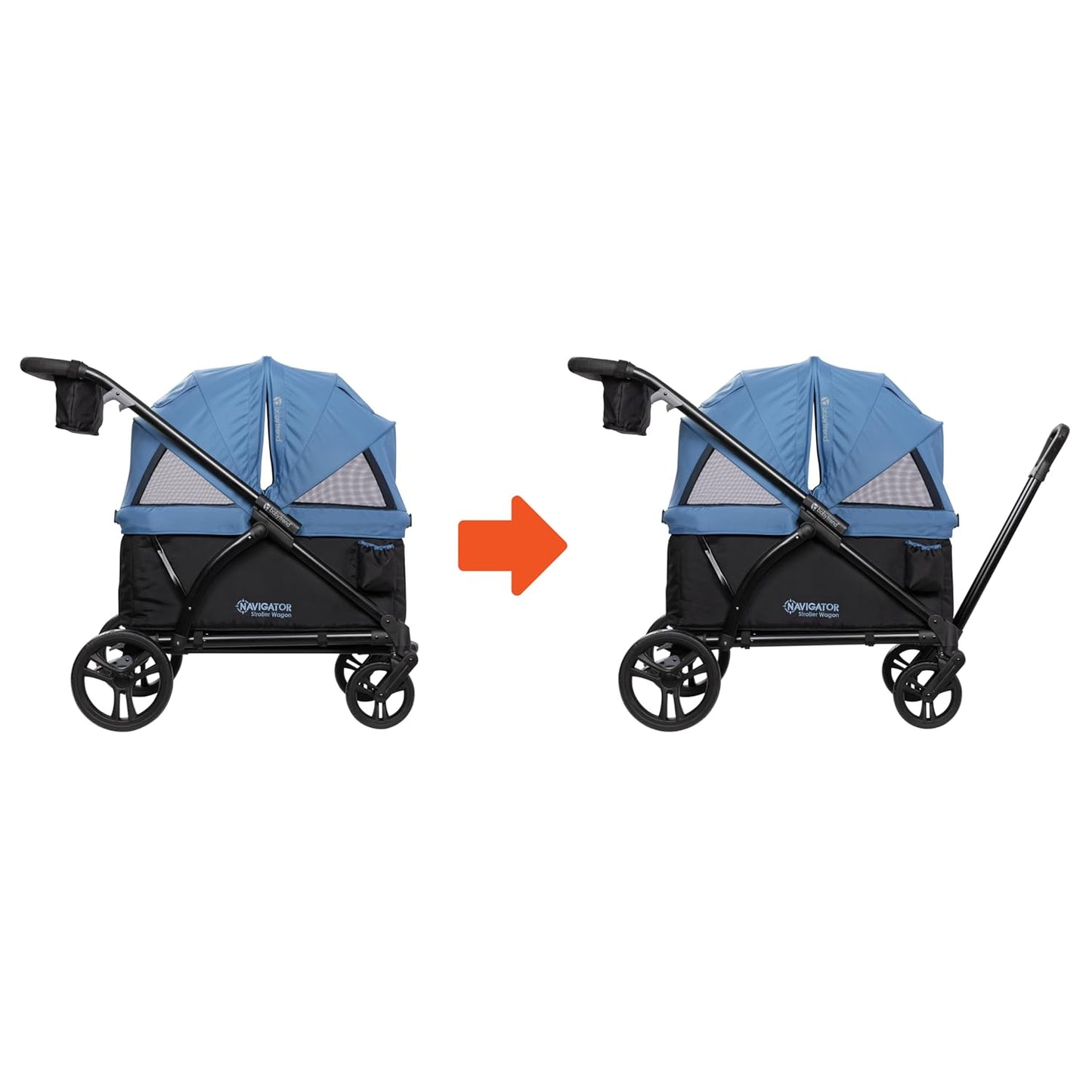 Baby Trend Expedition Stroller Wagon, Liberty Midnight