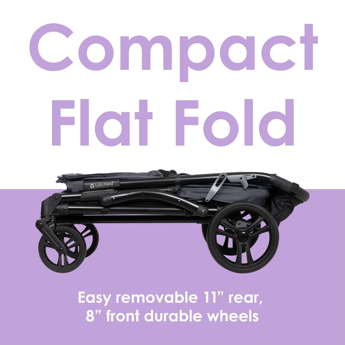 Baby Trend Expedition Stroller Wagon, Liberty Midnight
