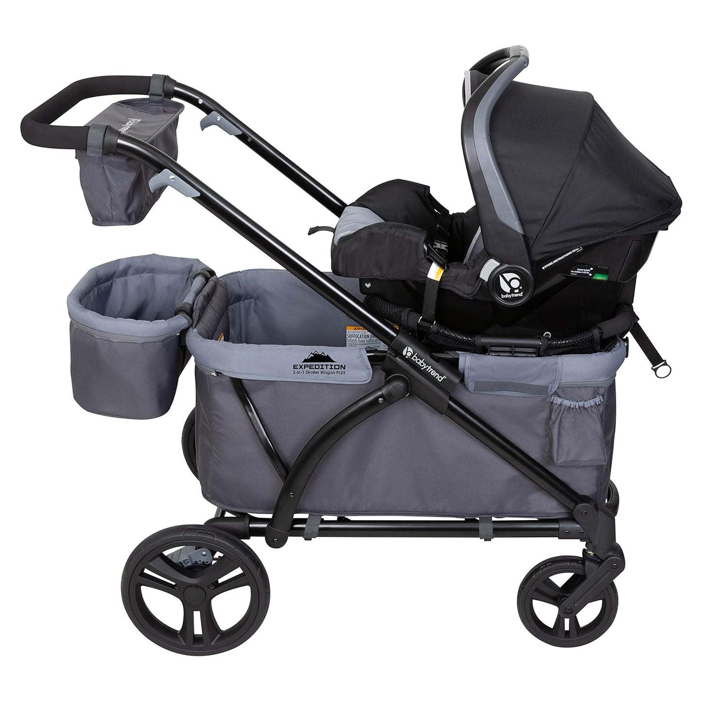 Baby Trend Expedition Stroller Wagon, Liberty Midnight
