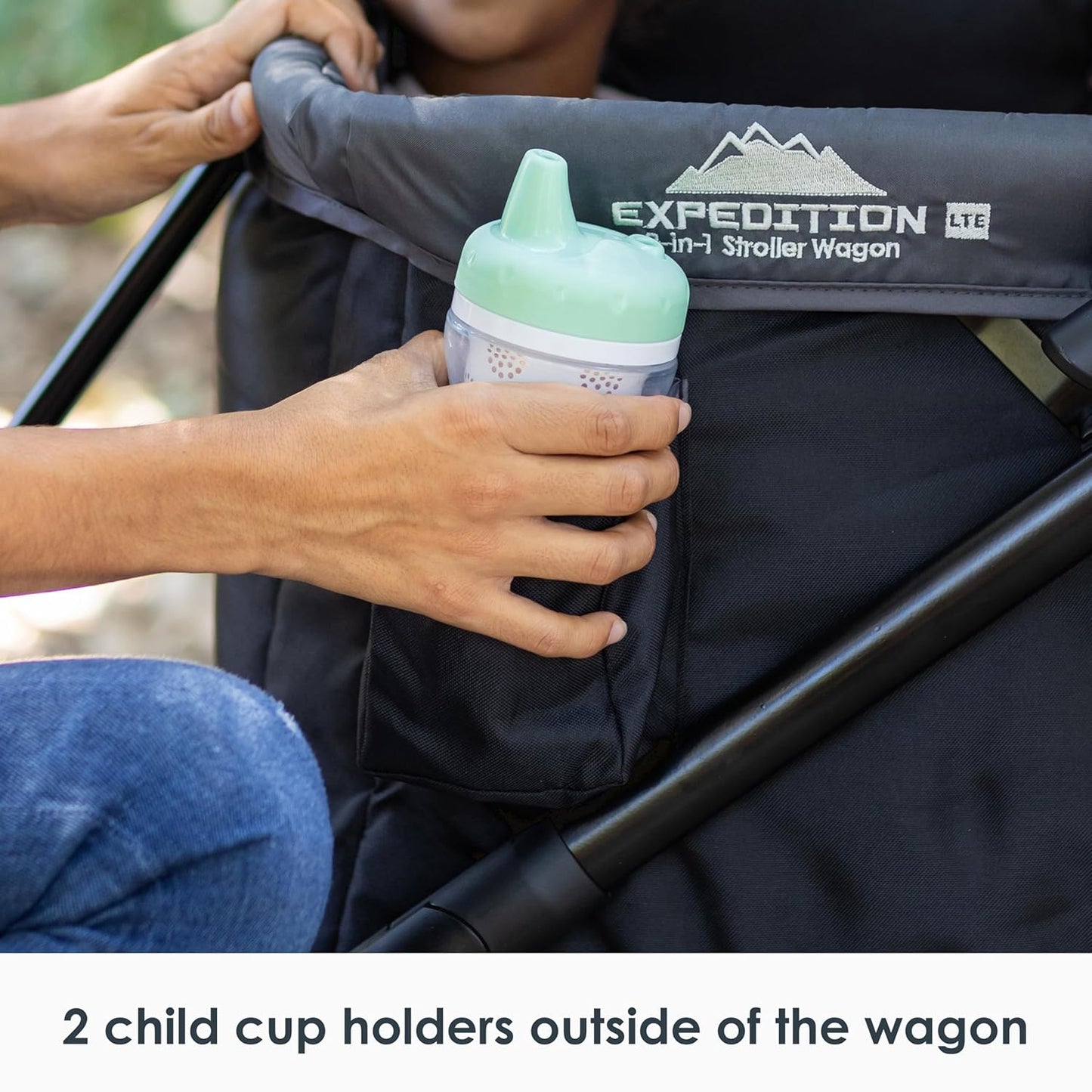 Baby Trend Expedition Stroller Wagon, Liberty Midnight