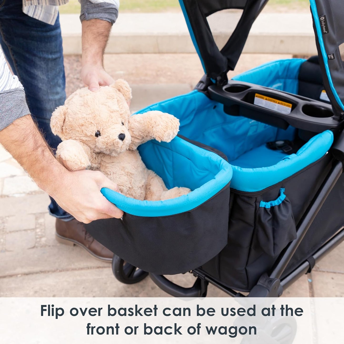 Baby Trend Expedition Stroller Wagon, Liberty Midnight