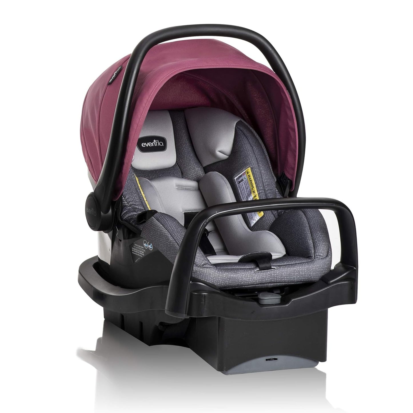 Evenflo Pivot Modular Travel System with LiteMax Infant Car Seat (Casual Gray)
