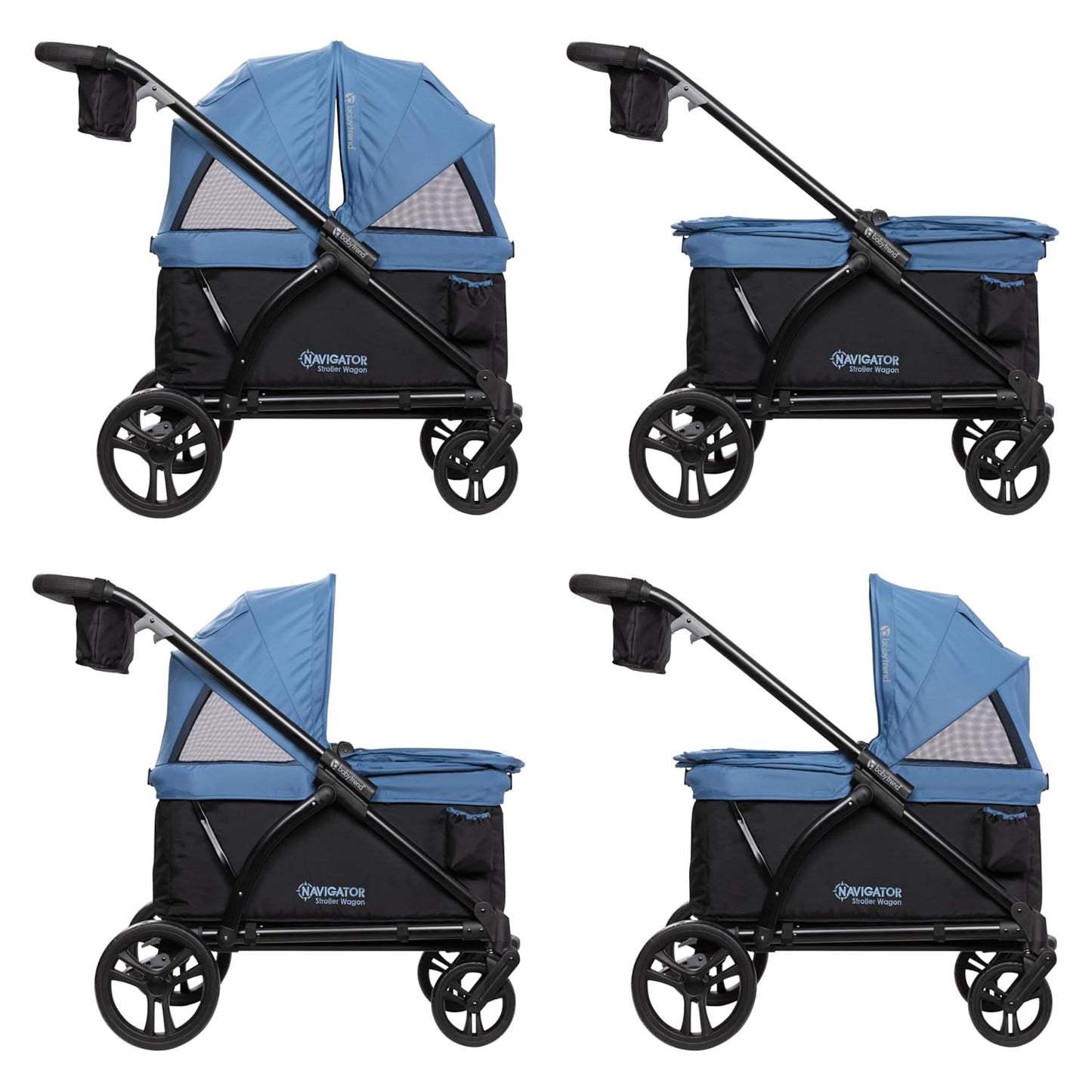 Baby Trend Expedition Stroller Wagon, Liberty Midnight