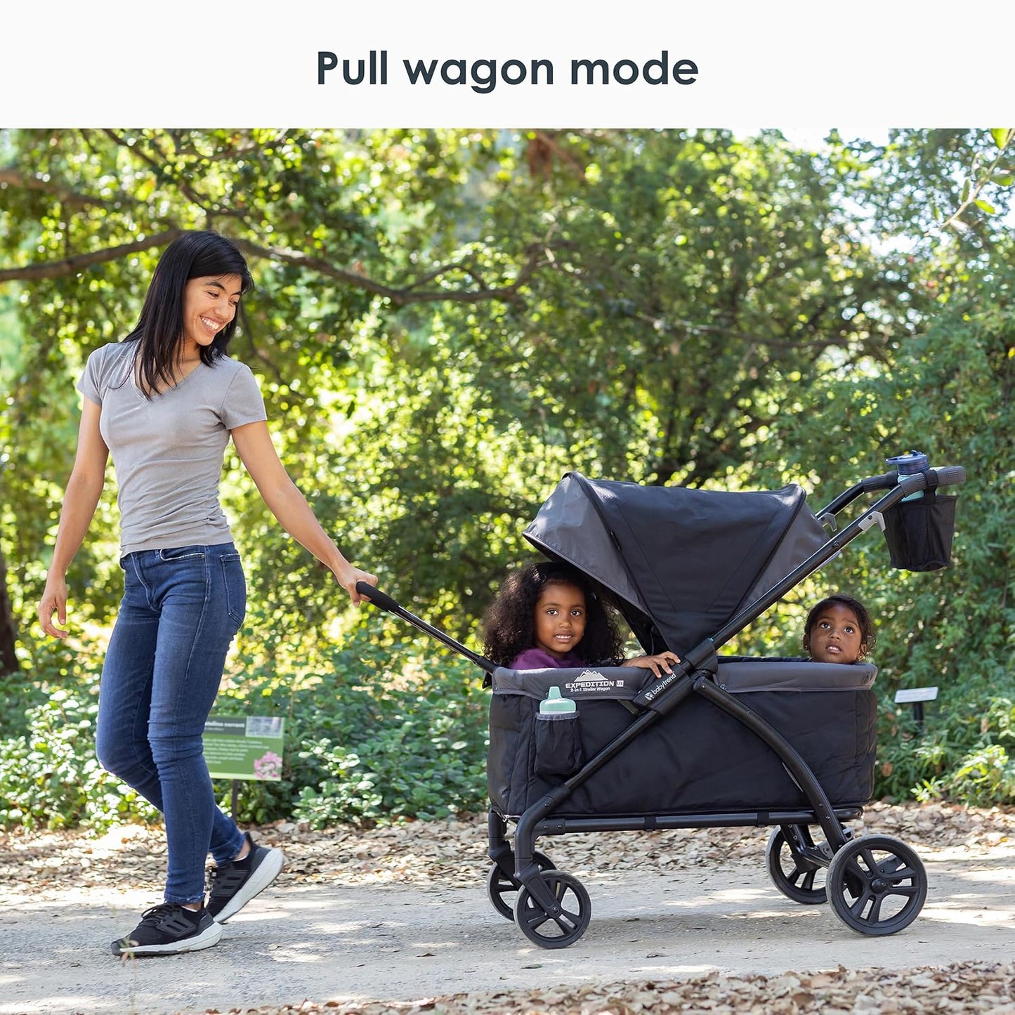 Baby Trend Expedition Stroller Wagon, Liberty Midnight