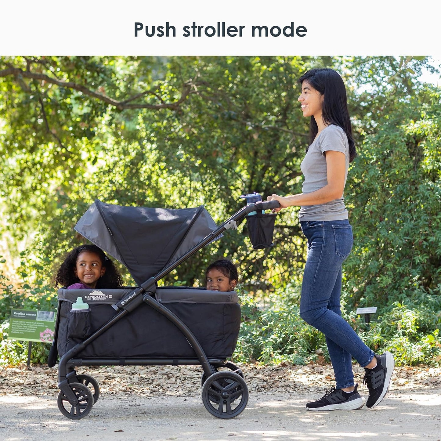 Baby Trend Expedition Stroller Wagon, Liberty Midnight