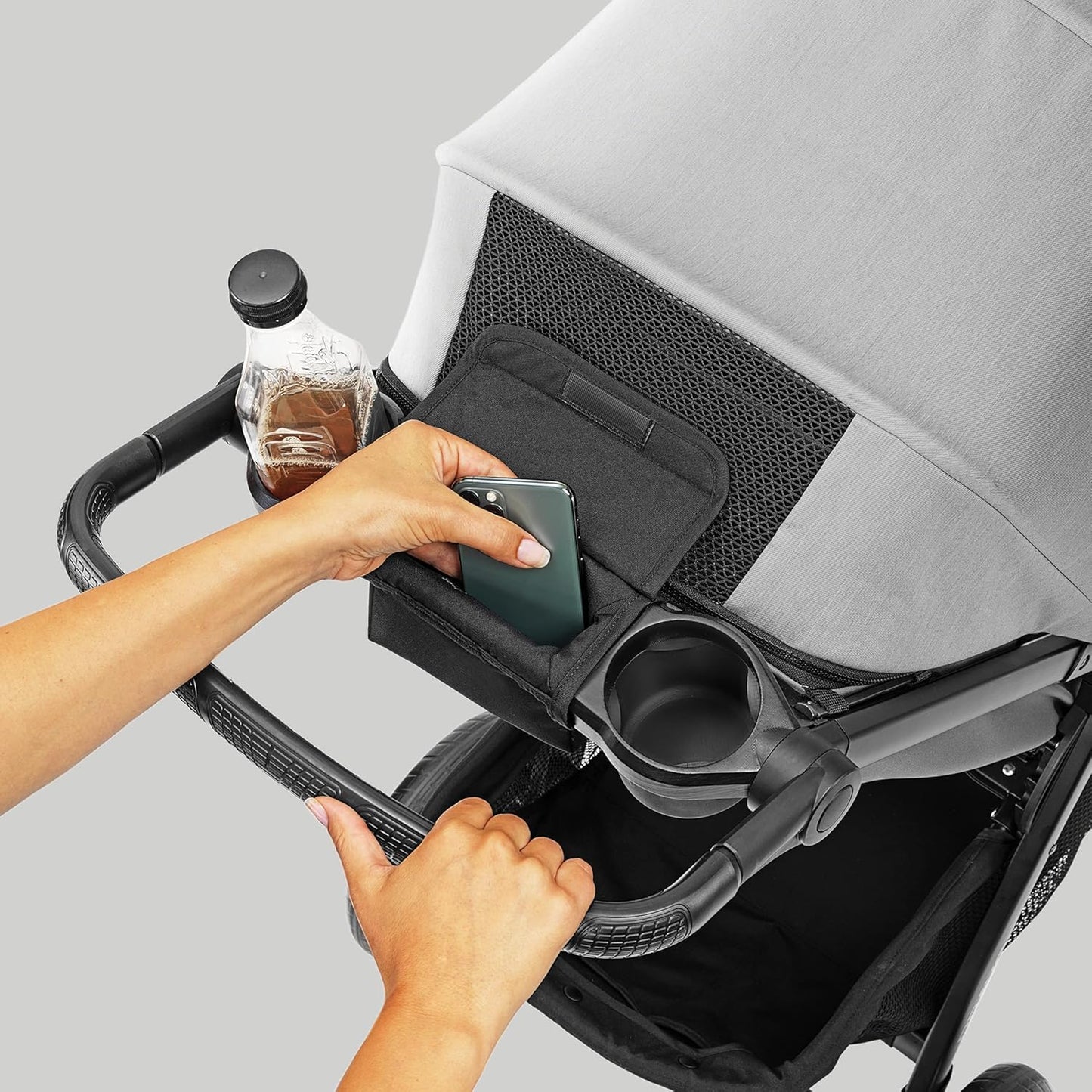Chicco Bravo 3-in-1 Trio Travel System, Bravo Quick-Fold Stroller with KeyFit 30 Infant Car Seat and Base, Car Seat and Stroller Combo | Camden/Black