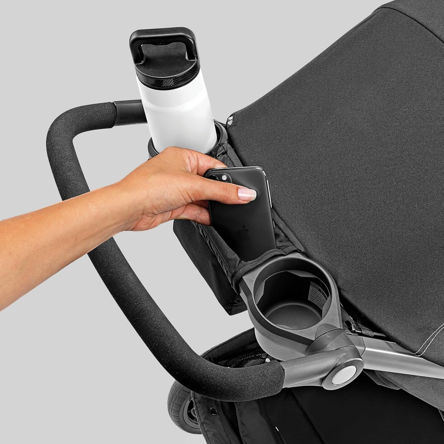 Chicco Bravo 3-in-1 Trio Travel System, Bravo Quick-Fold Stroller with KeyFit 30 Infant Car Seat and Base, Car Seat and Stroller Combo | Camden/Black