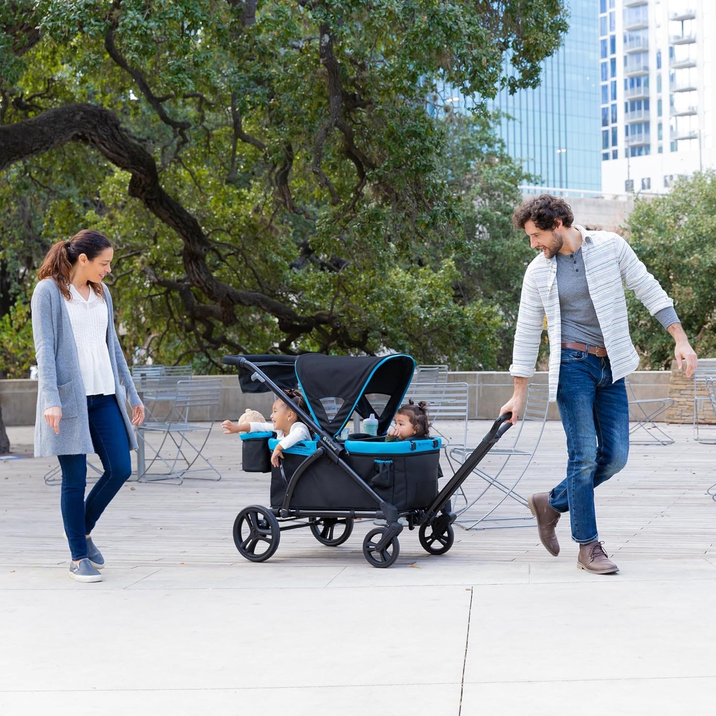 Baby Trend Expedition Stroller Wagon, Liberty Midnight