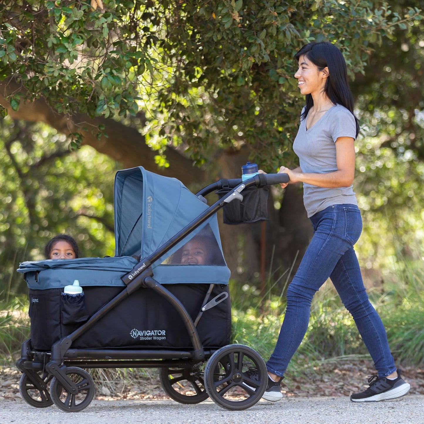 Baby Trend Expedition Stroller Wagon, Liberty Midnight